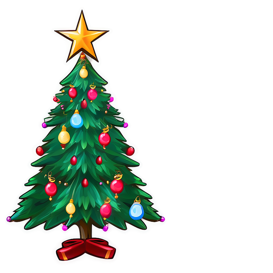 Cozy Christmas Tree Image Png Kph