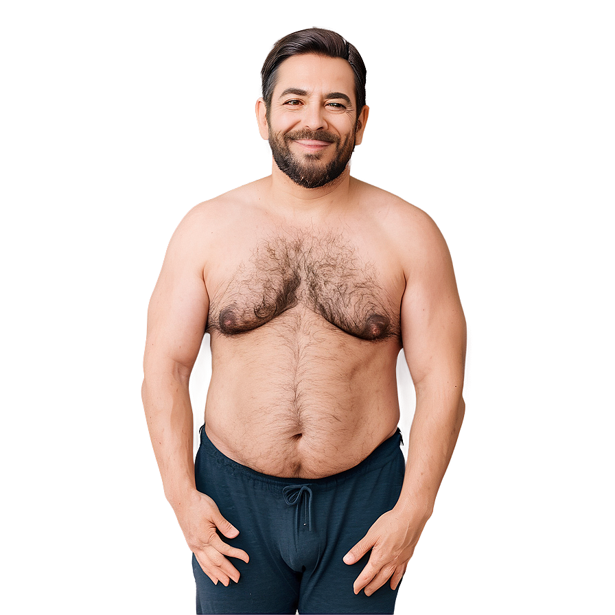 Cozy Dad Bod Comfort Png 3