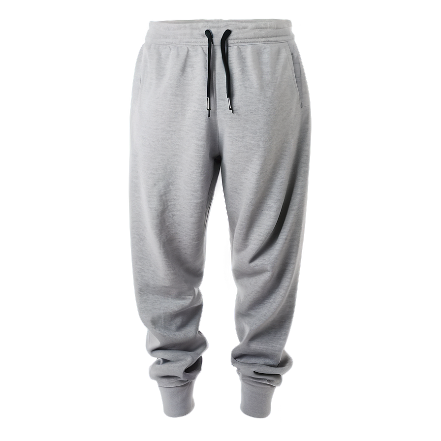 Cozy Grey Sweatpants Png 15