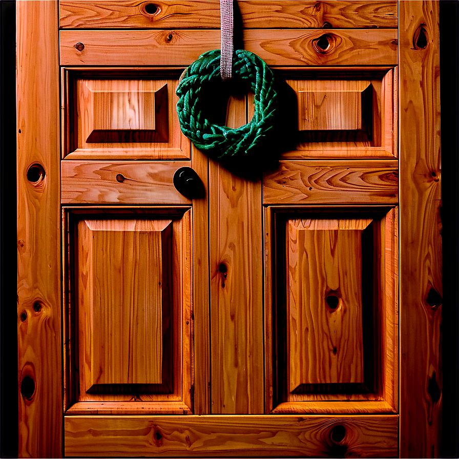 Cozy Knotty Pine Door Png 68