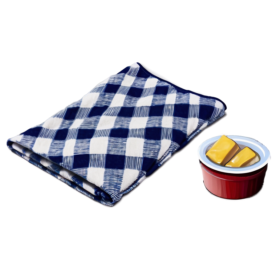 Cozy Picnic Blanket Png Qek83