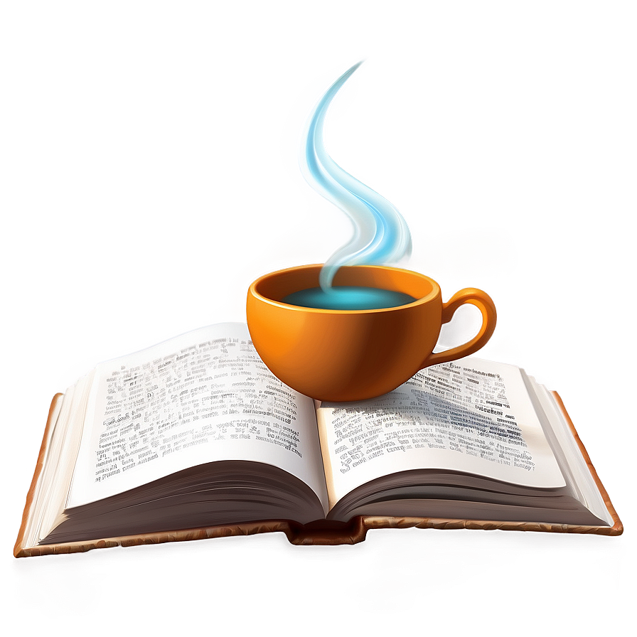 Cozy Reading Book Png 98