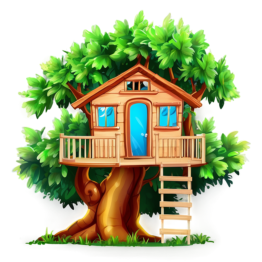 Cozy Tree House Png 37