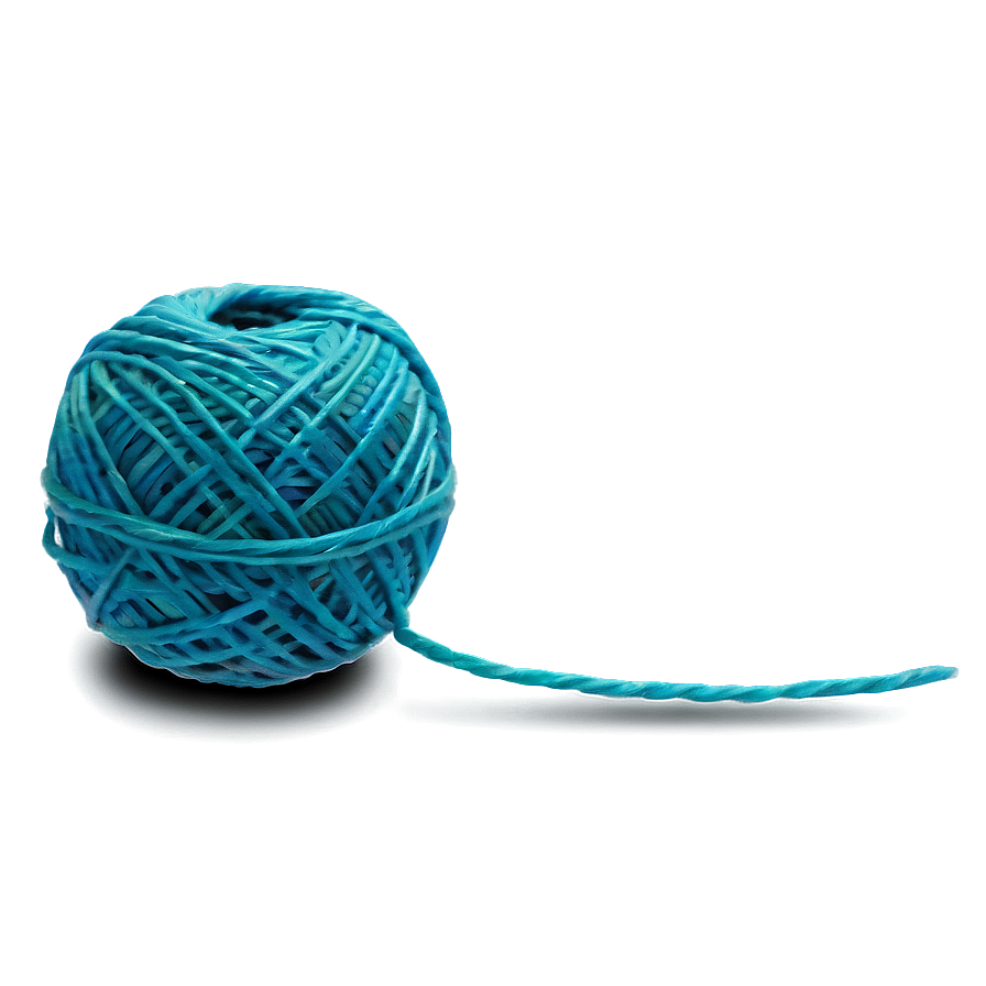 Cozy Yarn Ball Png 06212024