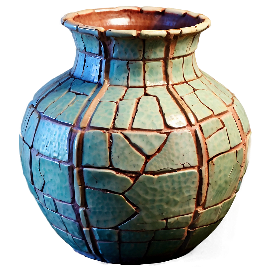 Cracked Antique Vase Png Xvu53