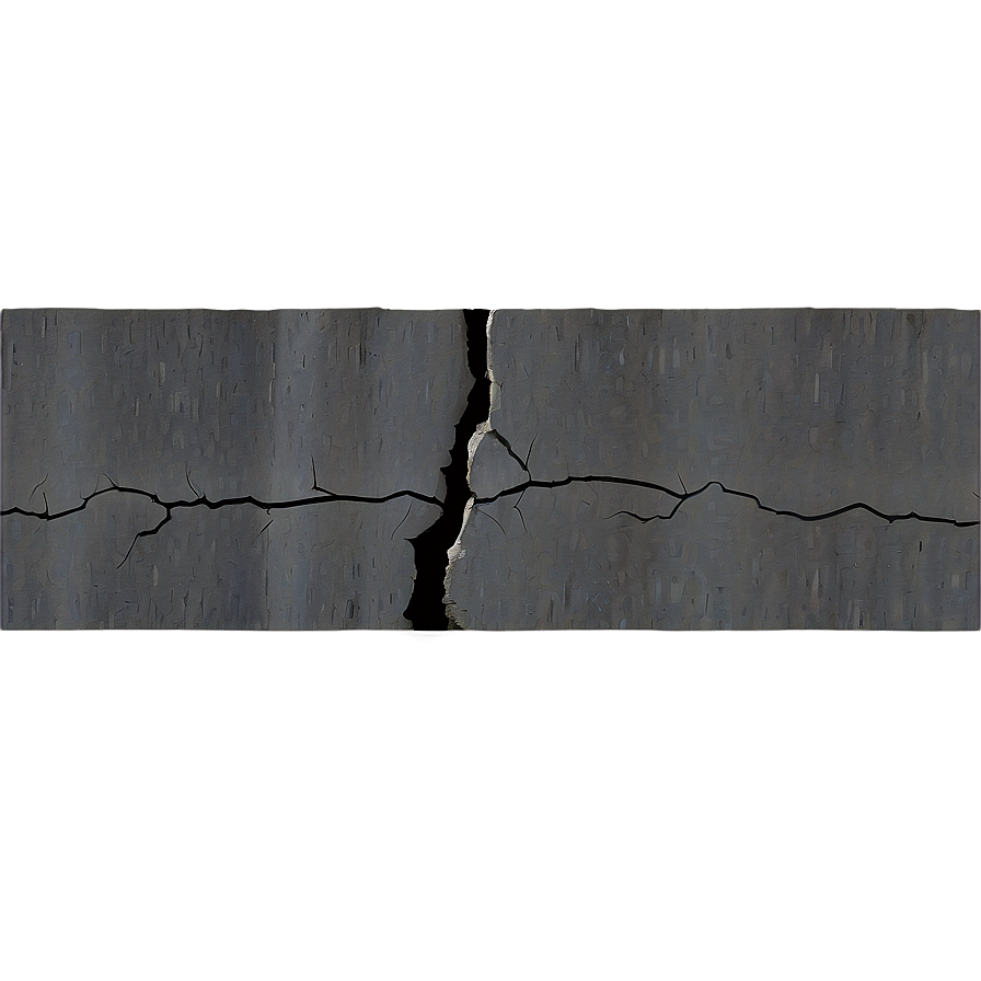 Cracked Concrete Wall Png 06282024