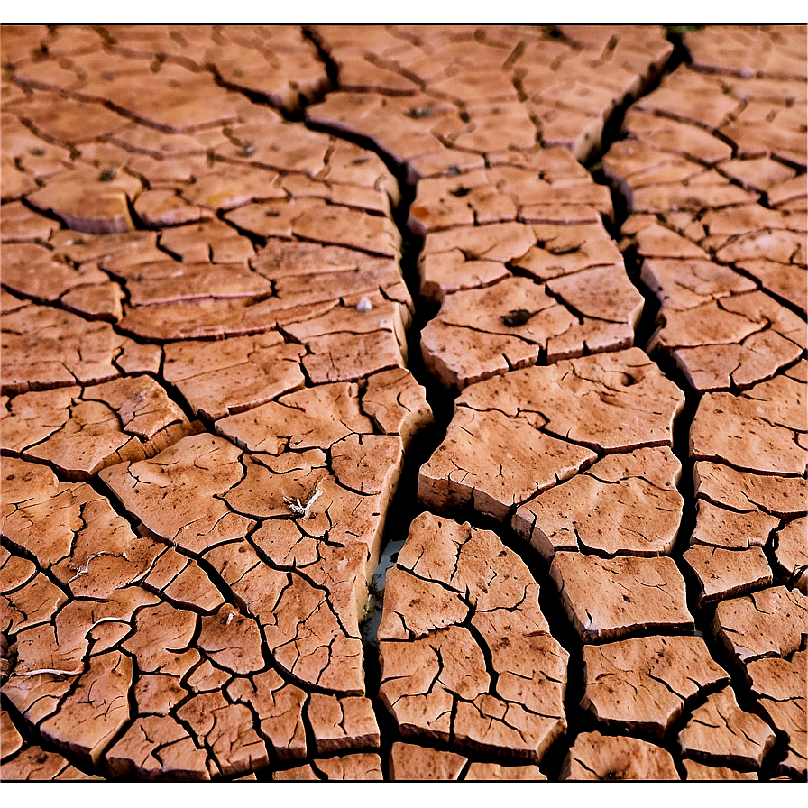 Cracked Drought Soil Png 80