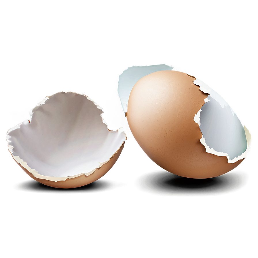 Cracked Eggshell Illustration Png Rgl