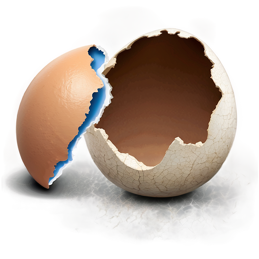 Cracked Eggshell Illustration Png Sxy67