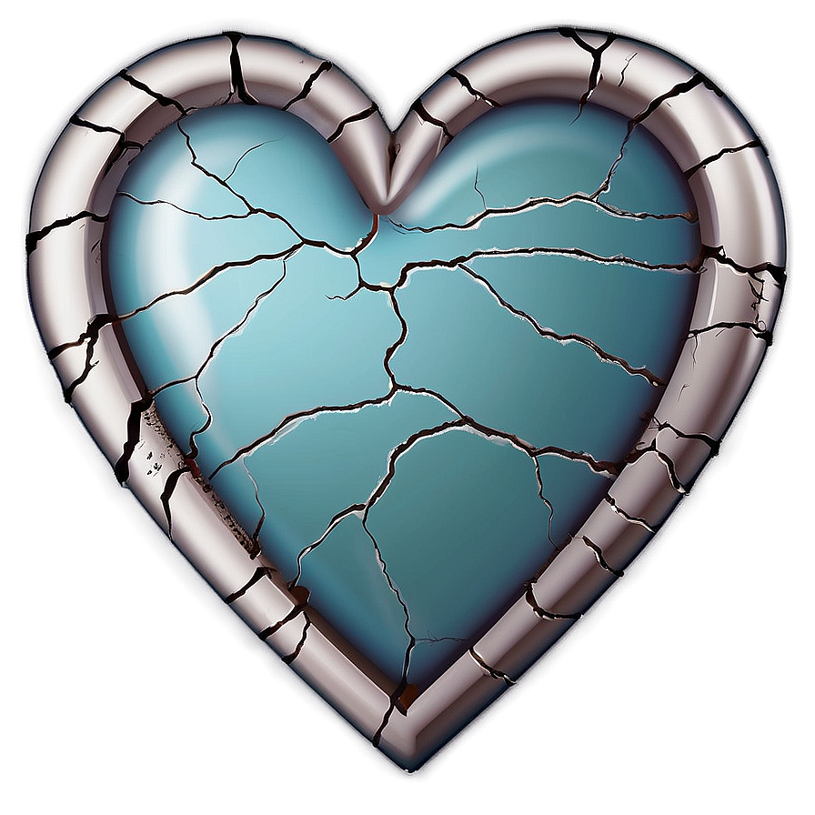 Cracked Heart Emoji Png 11