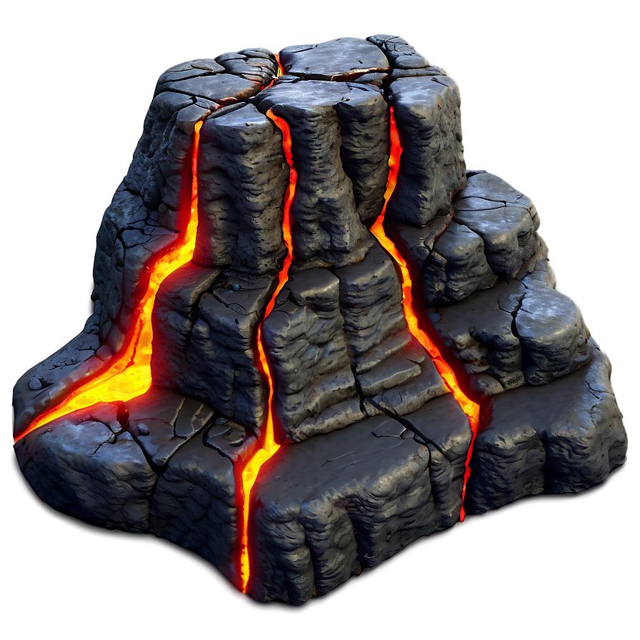 Cracked Lava Floor Png Dpu