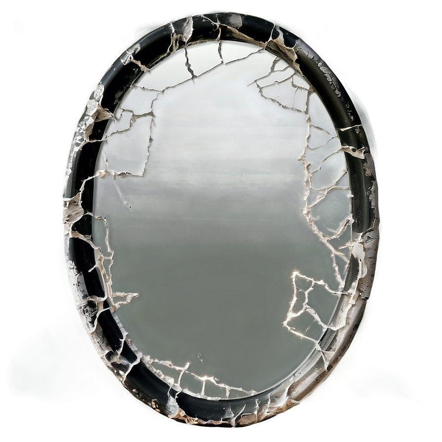 Cracked Makeup Mirror Png Fil53