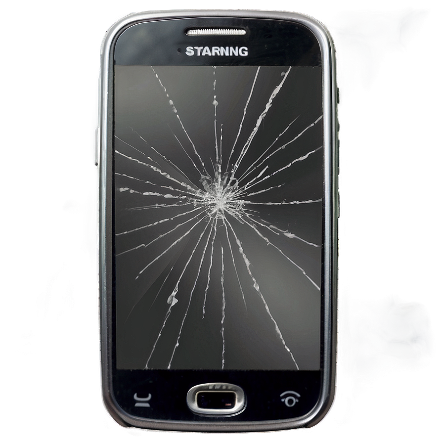 Cracked Mobile Screen Png Vbt93