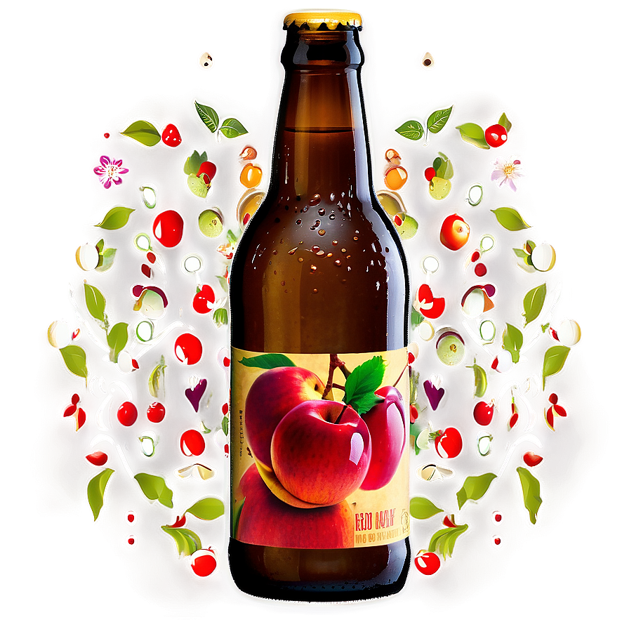 Craft Cider Bottle Png Vtv