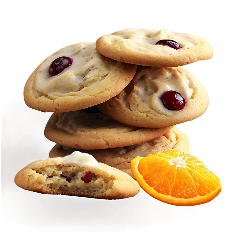 Cranberry Orange Cookies Png 49