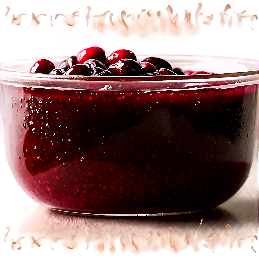 Cranberry Sauce Png 06112024