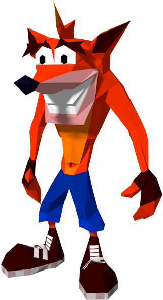 Crash Bandicoot Character Render