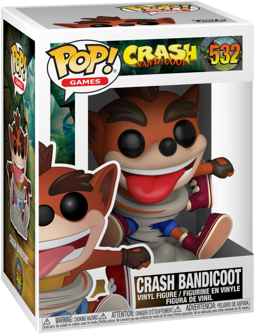 Crash Bandicoot Funko Pop Vinyl Figure532