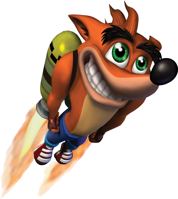 Crash Bandicoot Jetpack Adventure