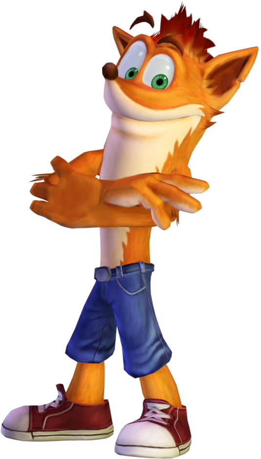 Crash Bandicoot Standing Pose