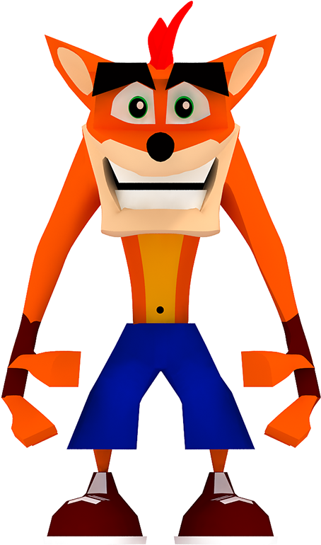 Crash Bandicoot Standing