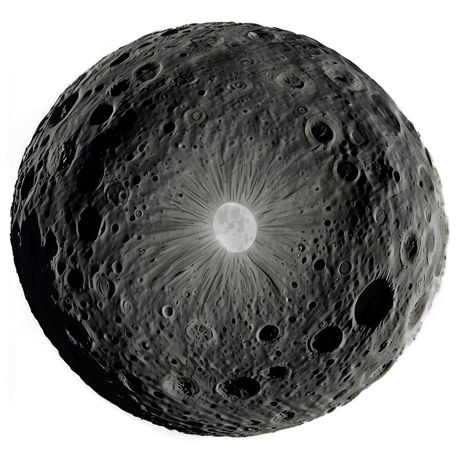 Crater Illumination Moonlight Png 9