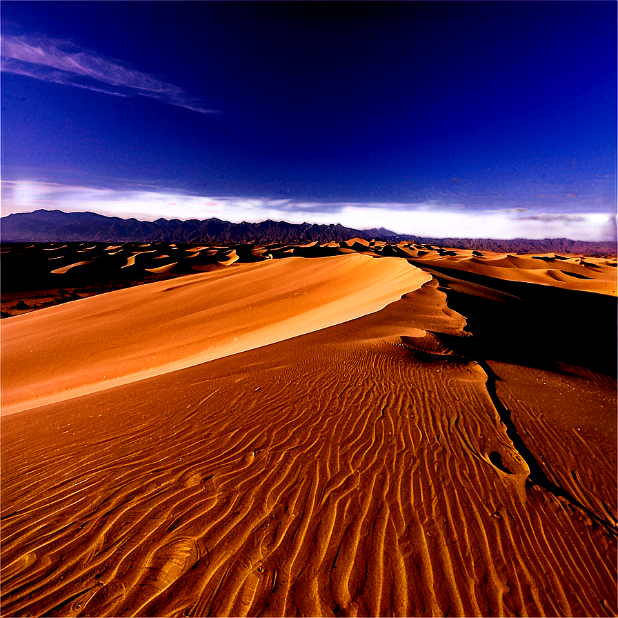 Crater Sand Dunes Surrounding Png 06132024