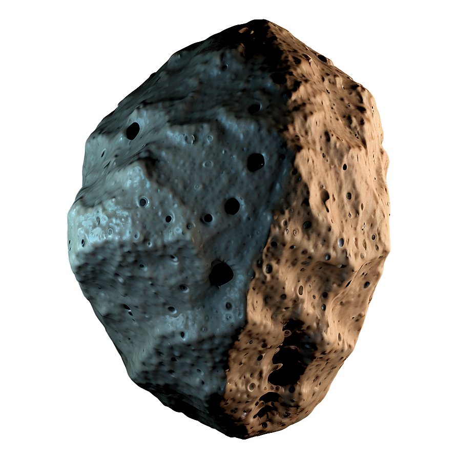 Cratered Asteroid Png Lja