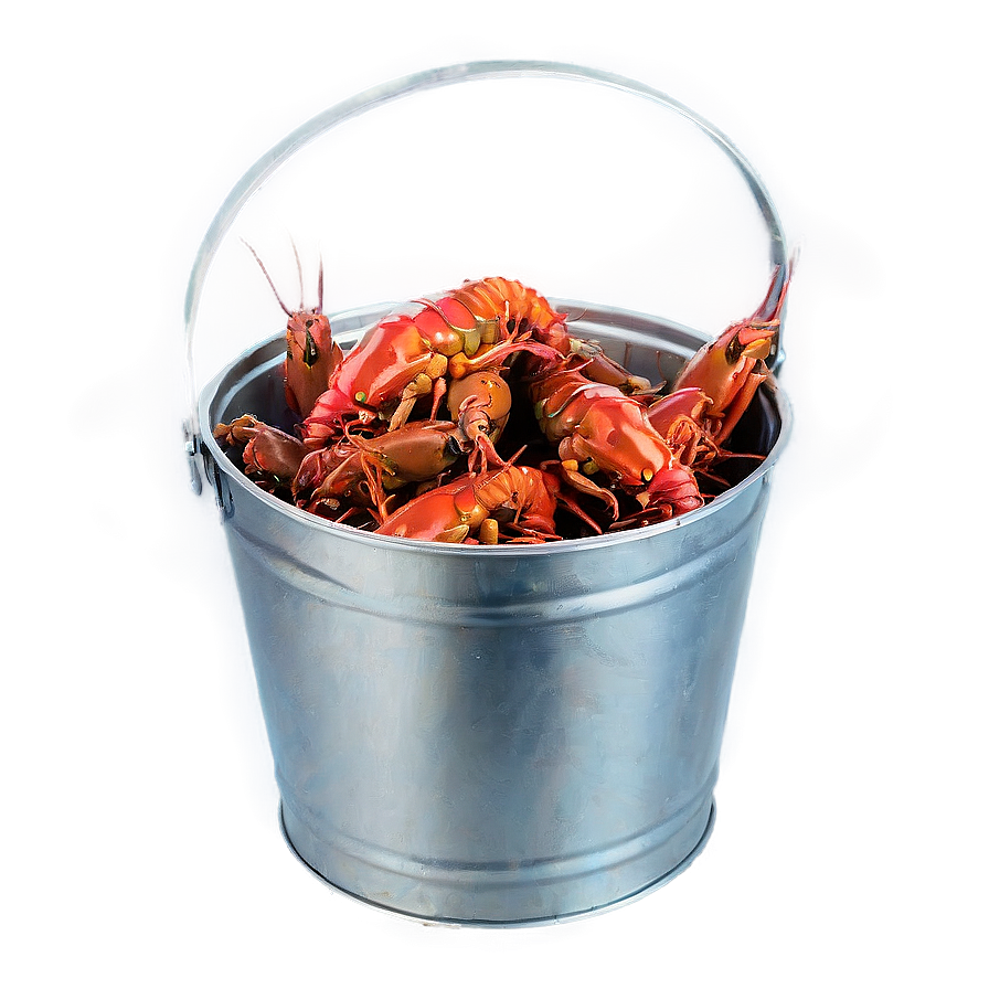 Crawfish In A Bucket Png Pkp