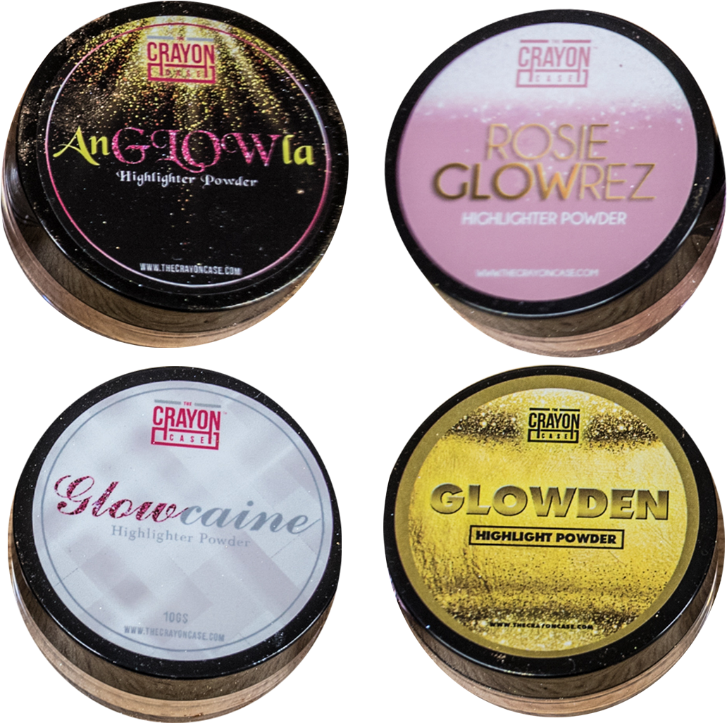 Crayon Case Highlighter Powders