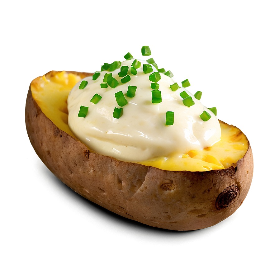 Creamy Baked Potato Png Jwu13