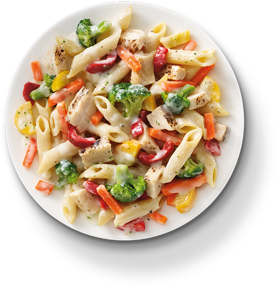 Creamy Chicken Vegetable Penne Pasta Dish