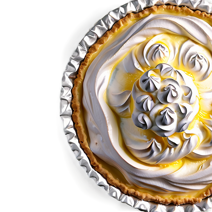 Creamy Lemon Meringue Pie Png Plt