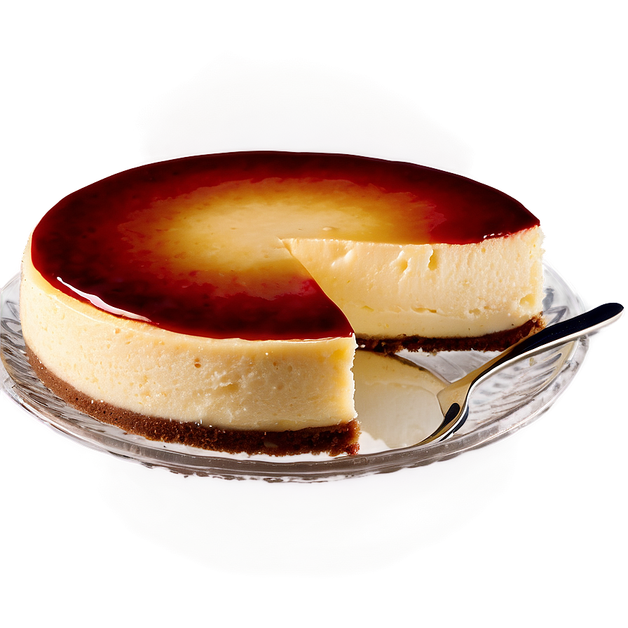 Creamy New York Cheesecake Recipe Png Nna