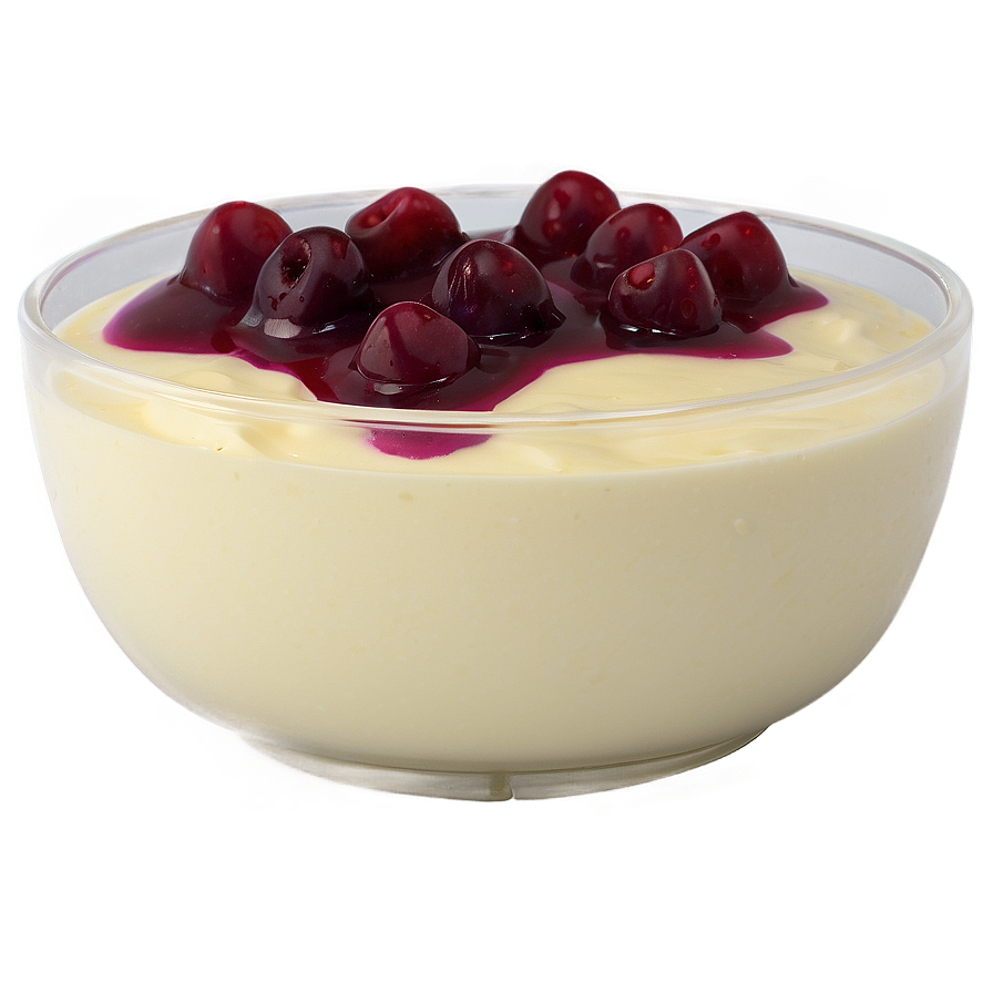 Creamy Vanilla Jello Pudding Png Iec