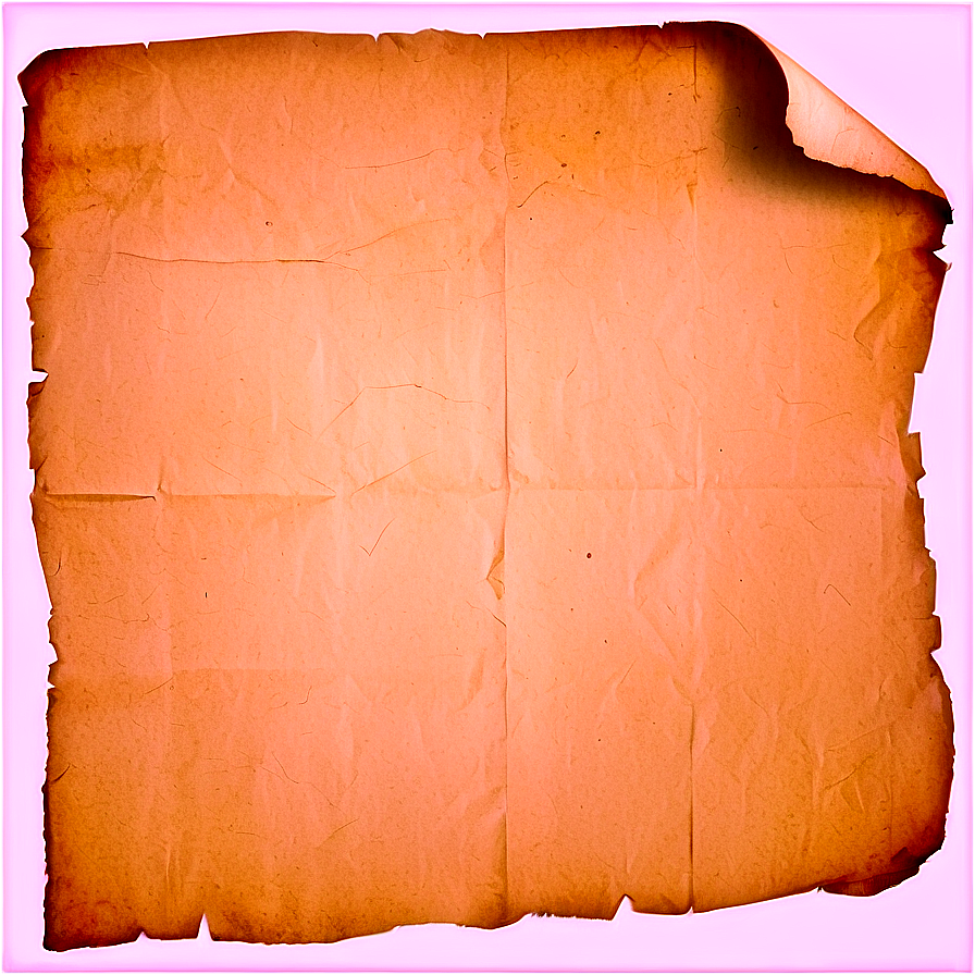 Creased Old Paper Texture Png 06252024