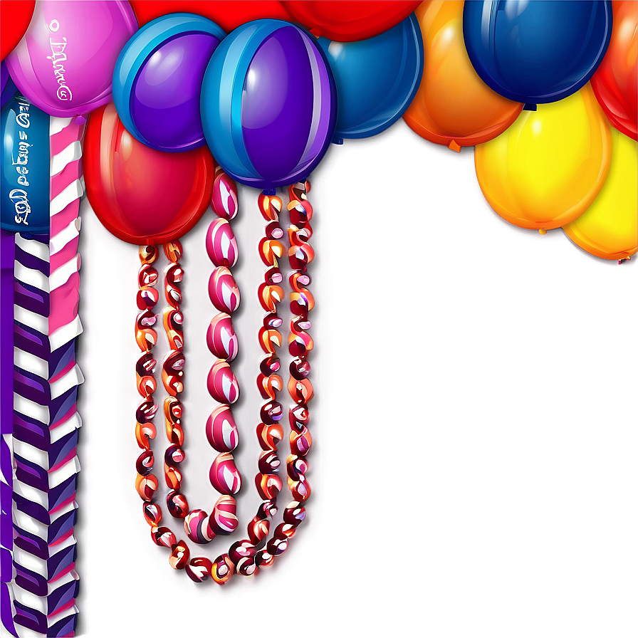 Creative Balloon Garland Backdrops Png 06282024