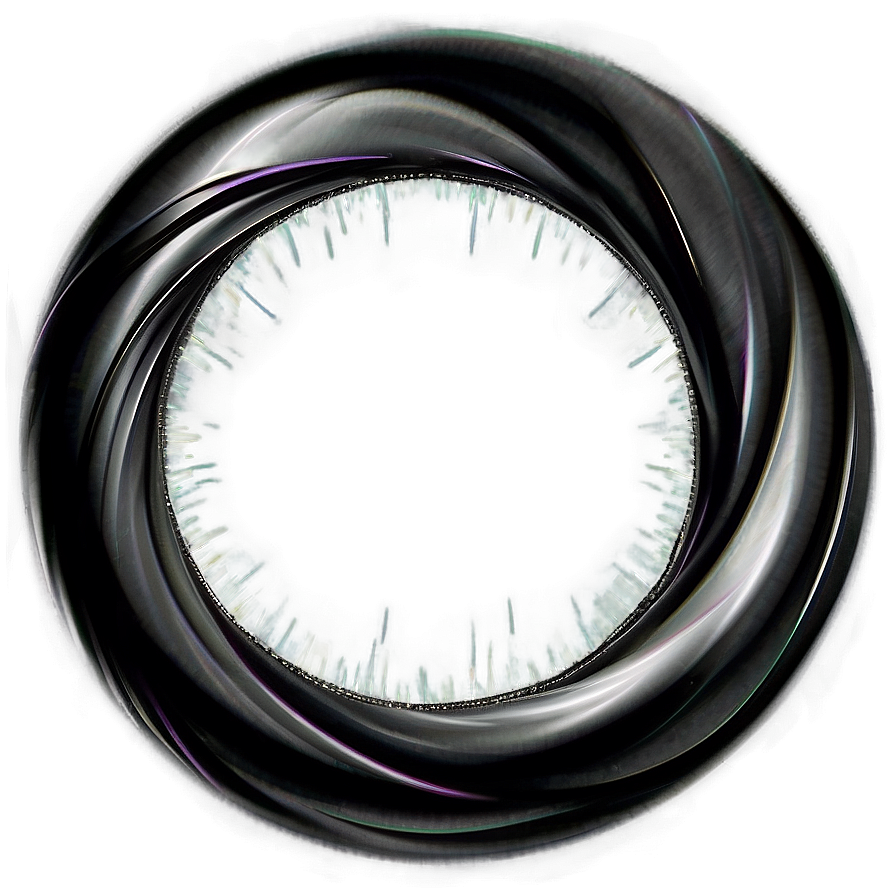 Creative Black Circle Png 05252024