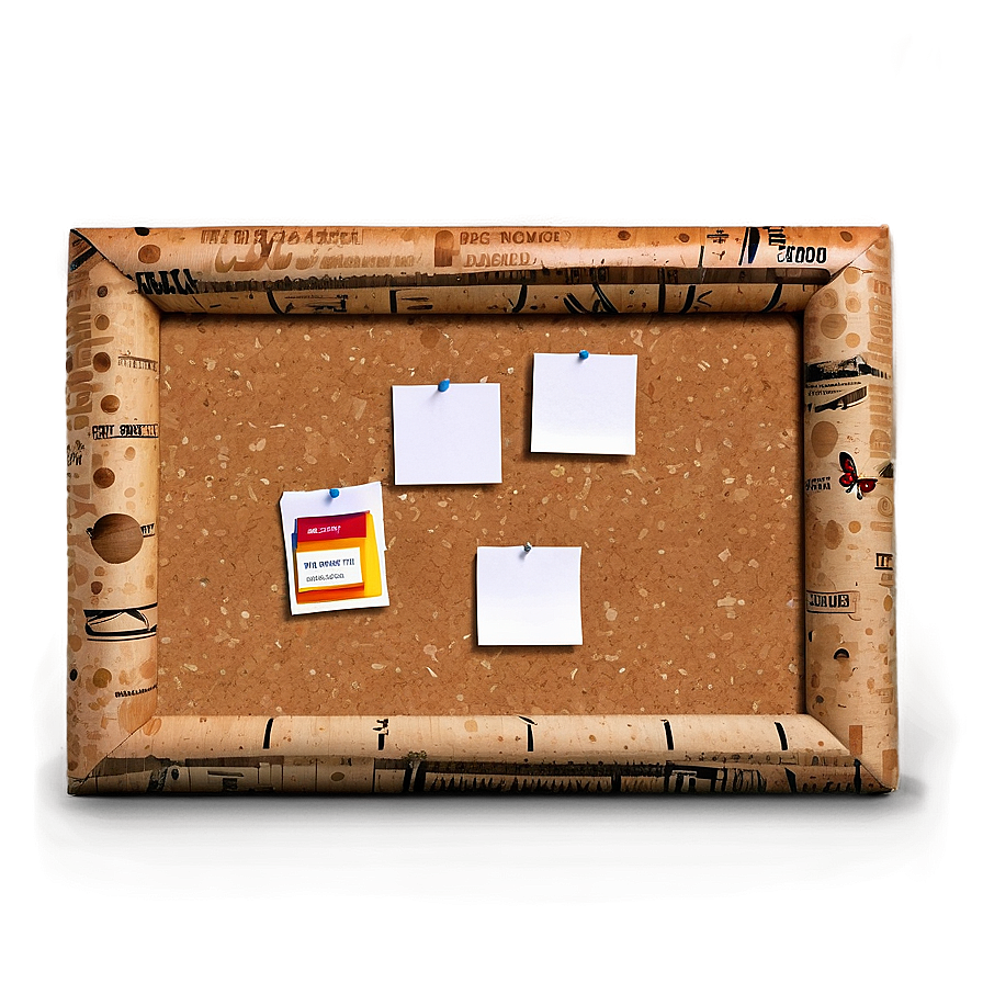 Creative Cork Board Themes Png Yky