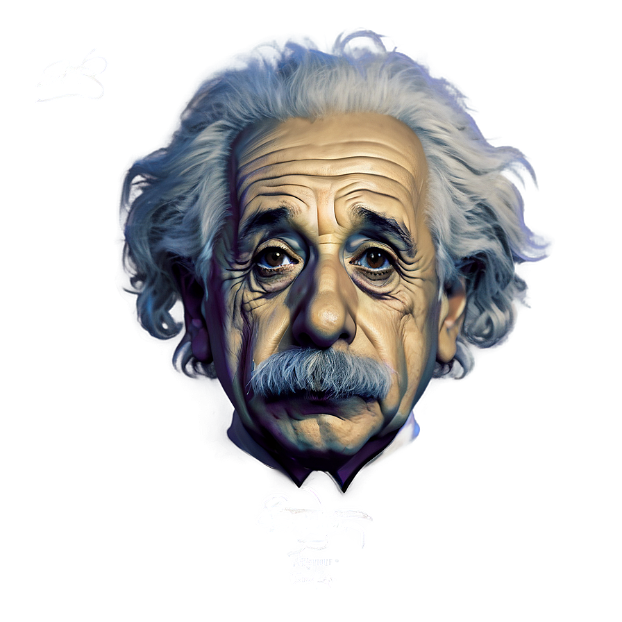 Creative Einstein Artwork Png Atl