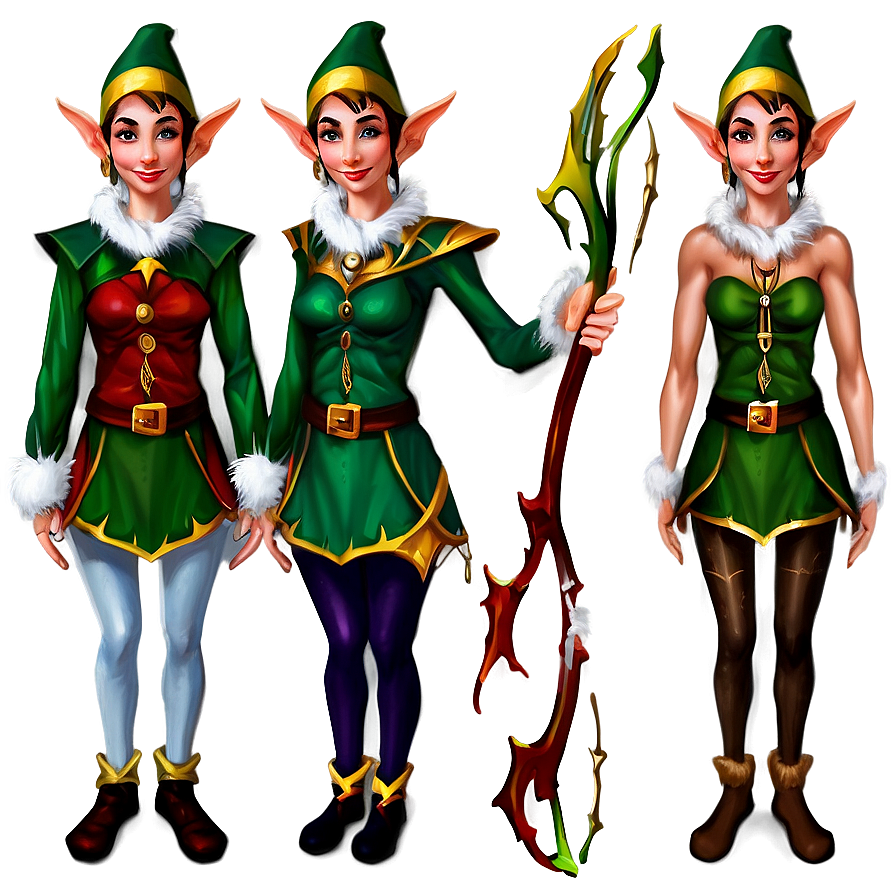 Creative Elf Body Design Png 06282024