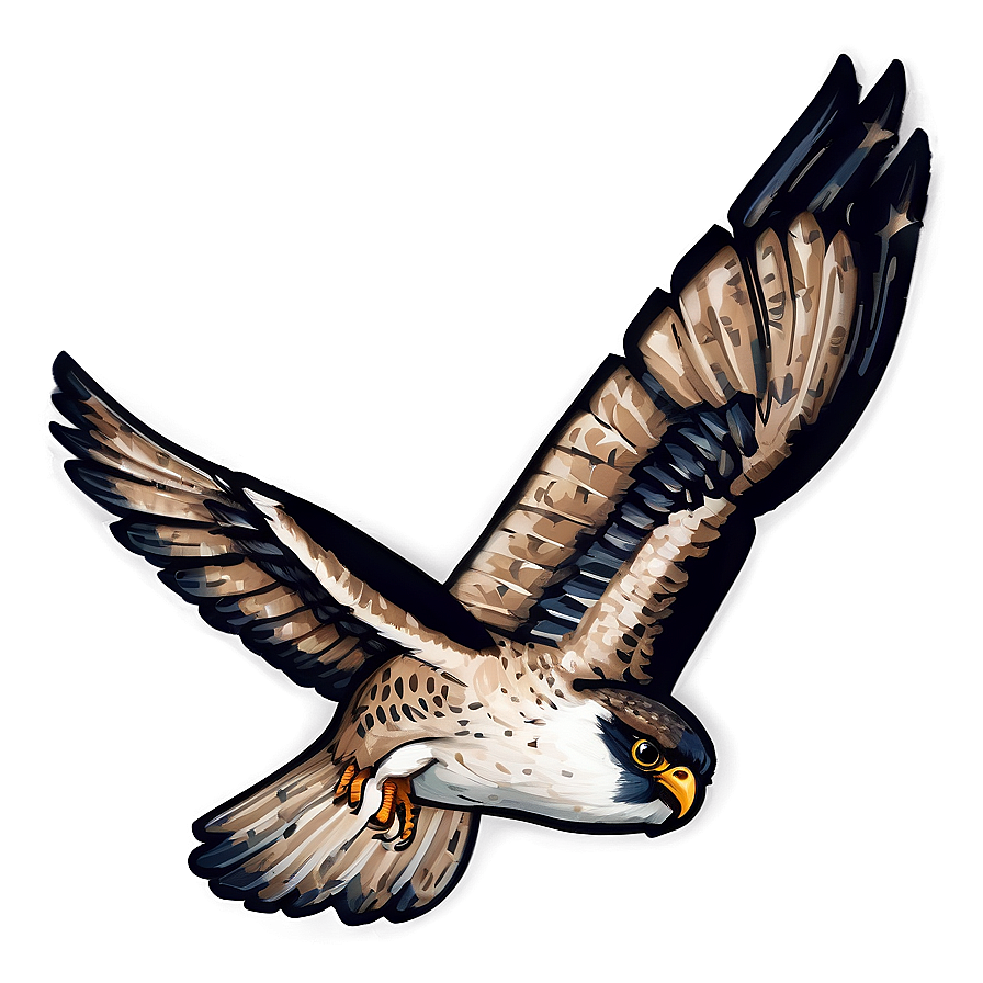 Creative Falcon Concept Png Thq