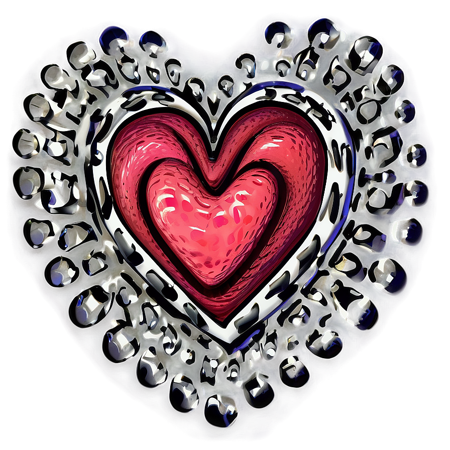 Creative Heart Doodle Png 06202024