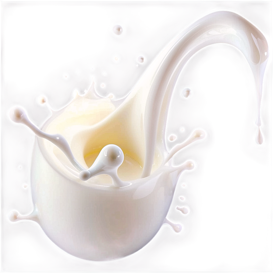 Creative Milk Splash Png Ctx