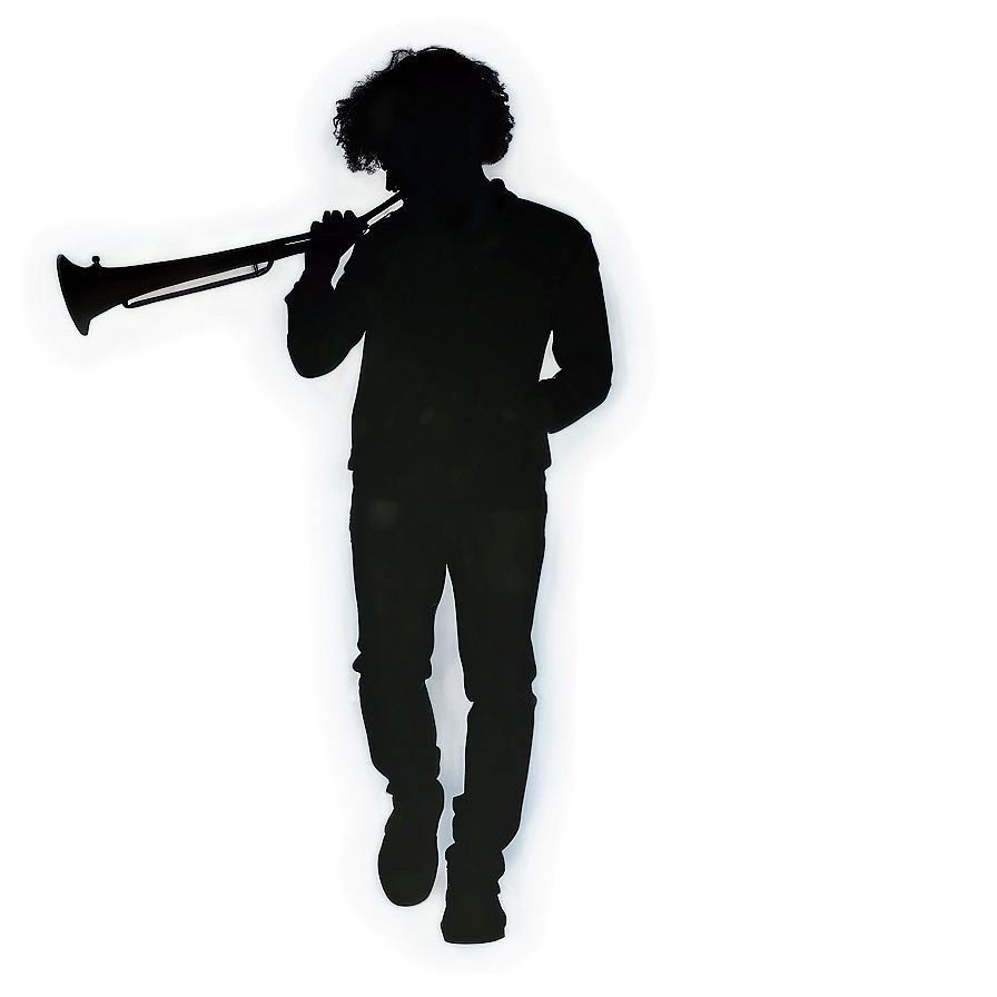 Creative Musician Silhouette Png 7