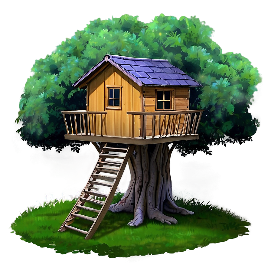 Creative Tree House Png Mkj33