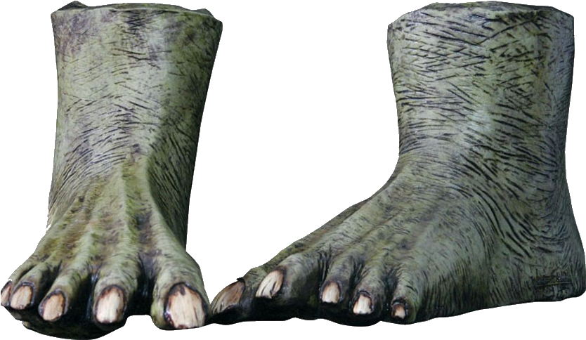 Creature Feet Costume Props