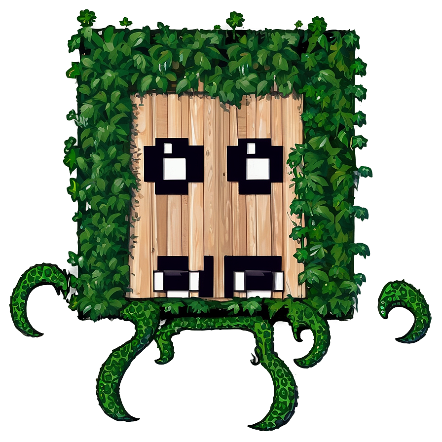 Creeper Among Trees Png 94