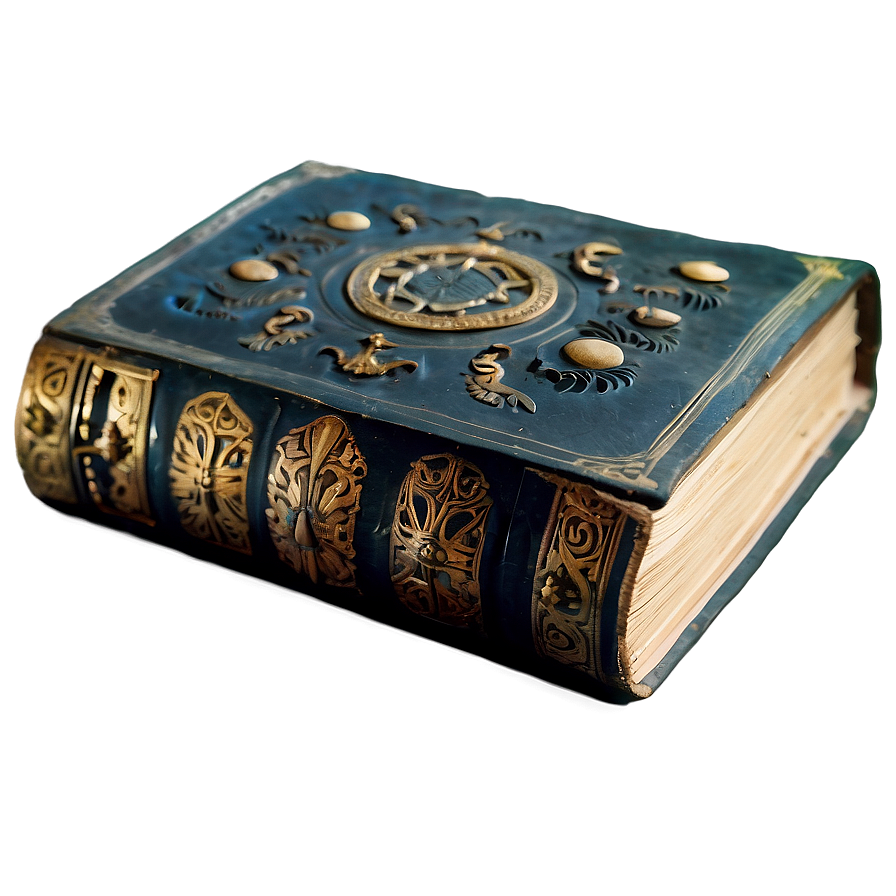 Creepy Ancient Book Png 06202024