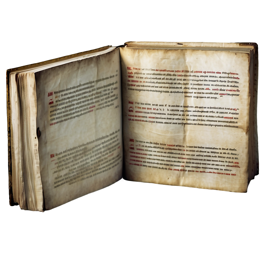 Creepy Ancient Book Png Asx